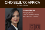 Madame la Directrice Générale se distingue parmi les 10 leaders Marocains selon le classement “Choiseul Africa 2025"