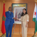 Madame la Directrice Générale reçoit l'Ambassadeur de la République de Djibouti au Maroc
