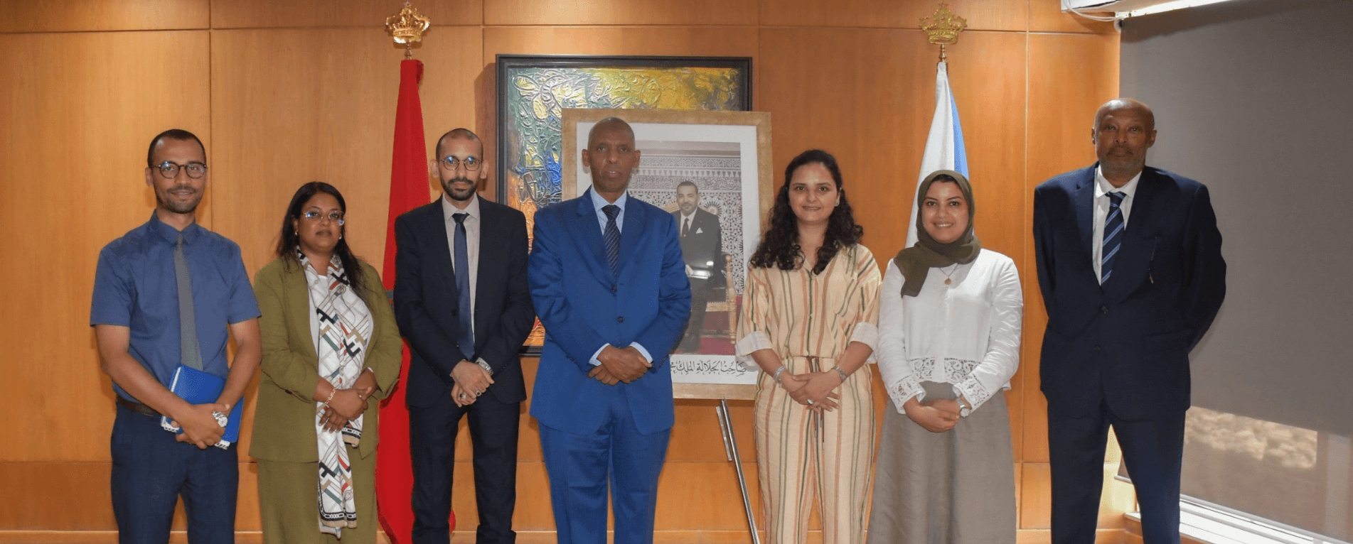 Madame la Directrice Générale reçoit l'Ambassadeur de la République de Djibouti au Maroc
